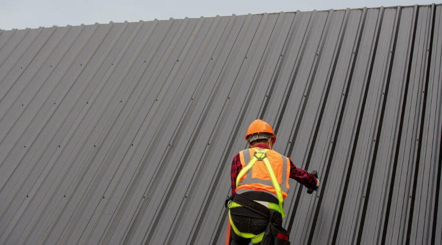 Professional metal roof installation services in Bradley, SD